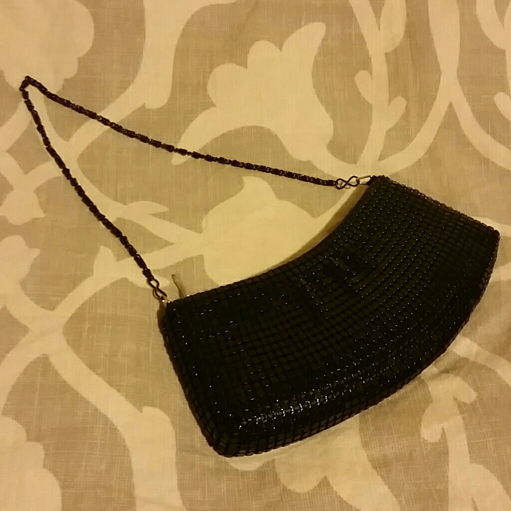 Metal sequin party purse